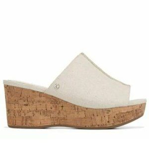 Circus Sam Edelman Rosie Ivory Cork Wedge Sandals